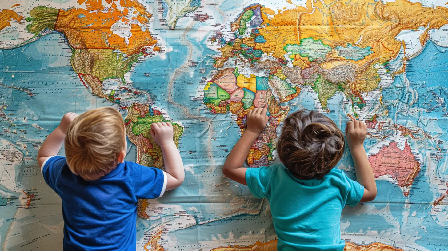 Exploring Geography Through Hands-On Mapping Activities