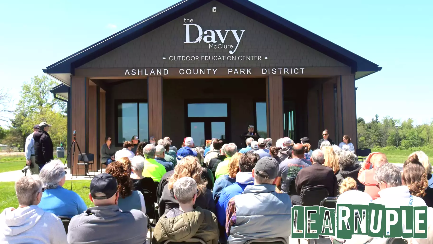 Grand Opening of the Davy McClure Outdoor Education Center in Ashland