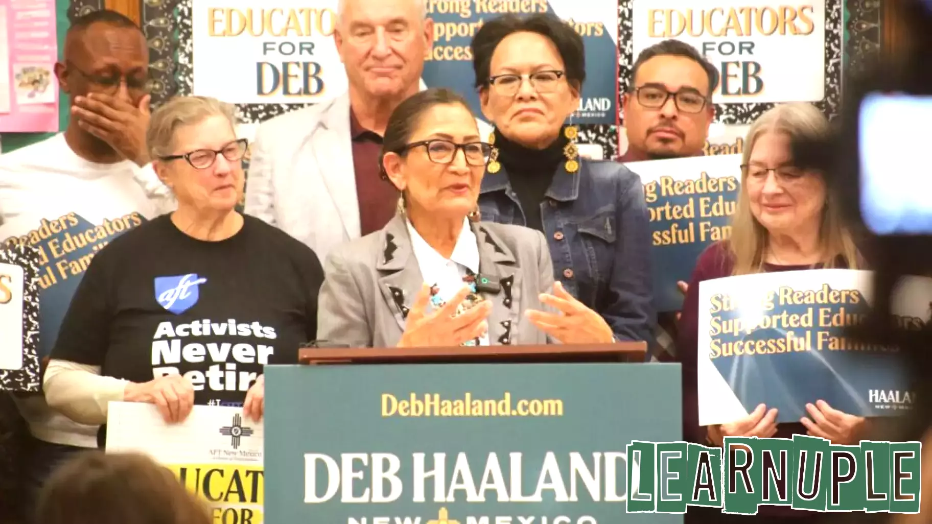 Haaland Reveals Comprehensive Education Policy Agenda