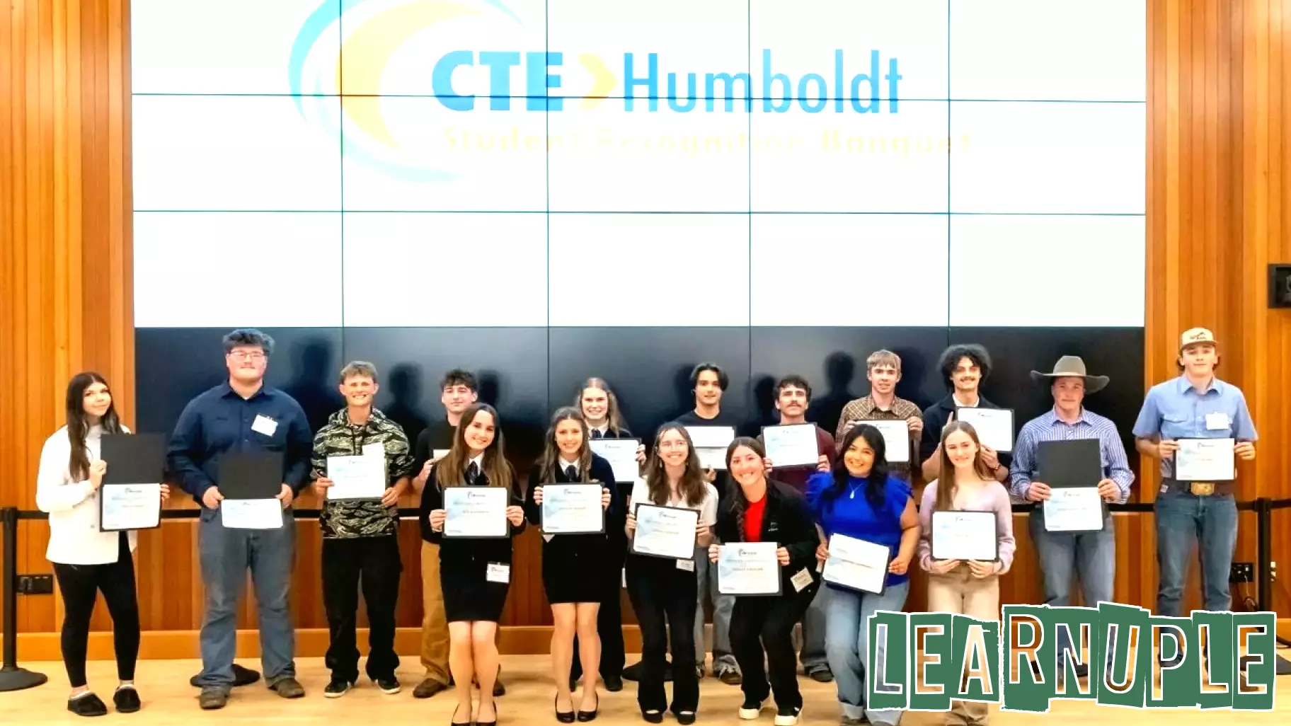 Humboldt County Office of Education awards certificates, scholarships to CTE honorees