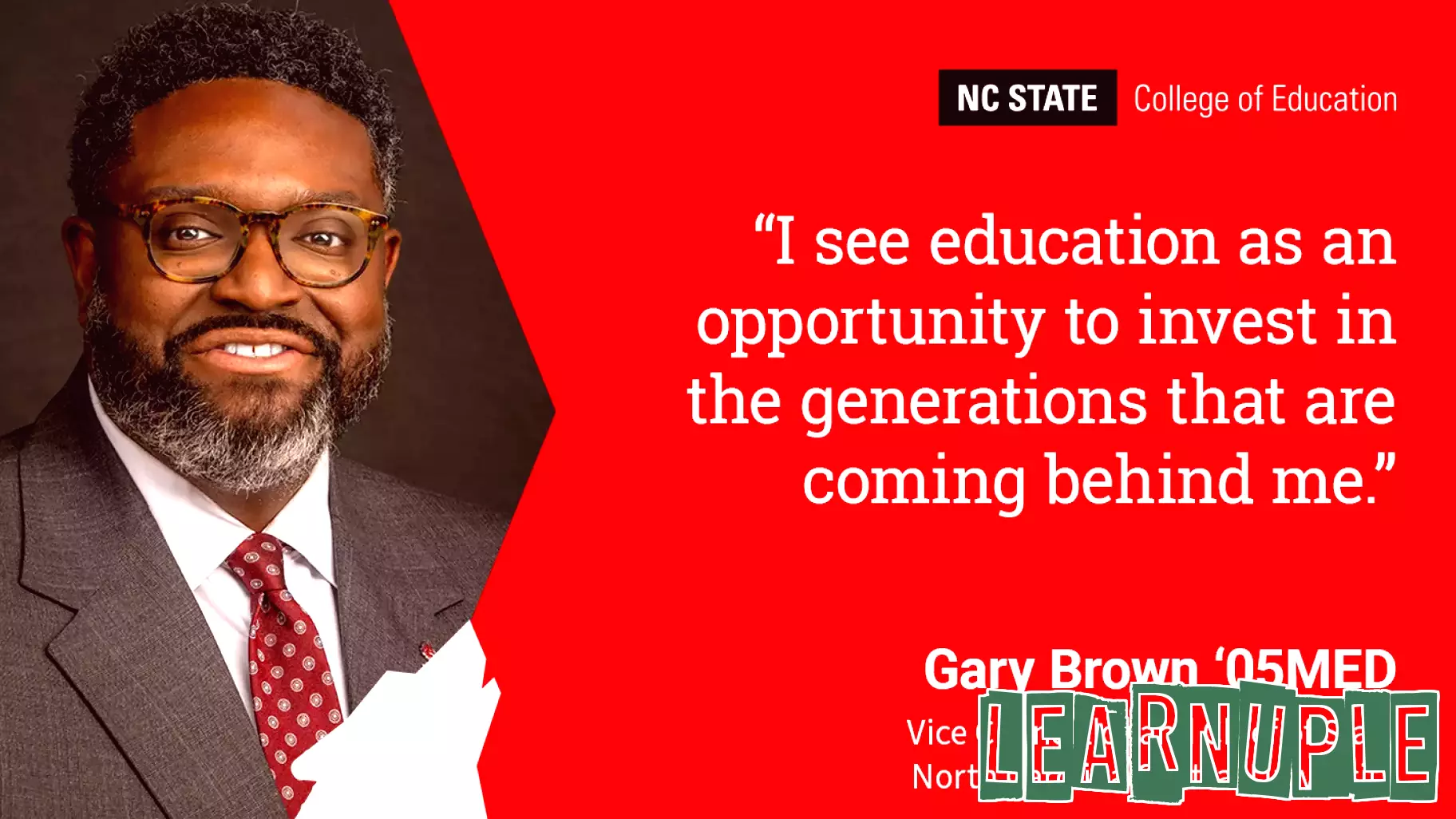Investing in the Future: Gary Brown's Journey in Education