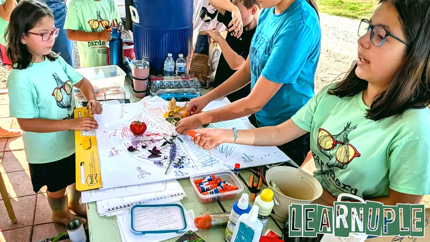 Teamwork Blossoms at Shiloh Field Community Garden