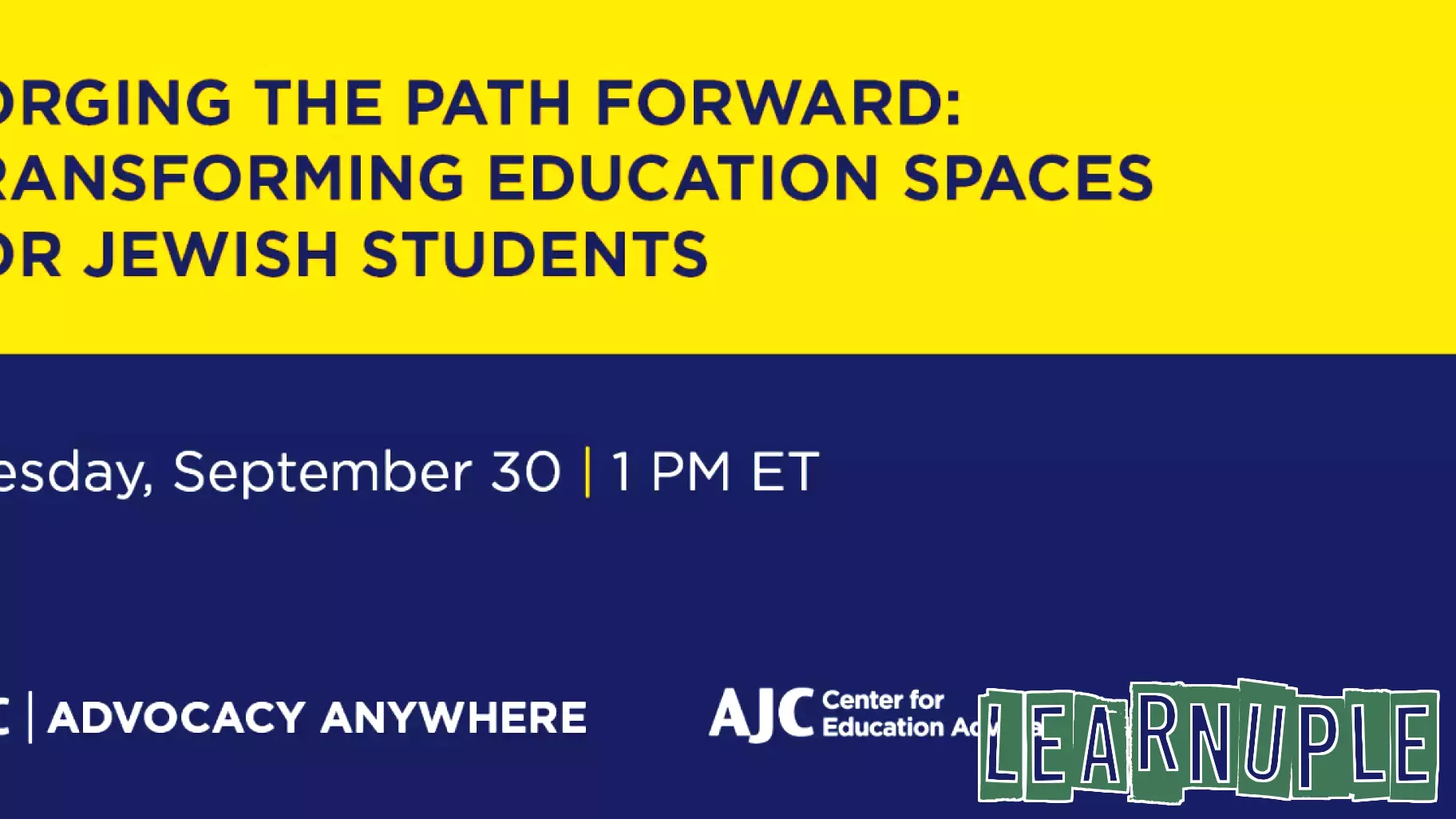 Transforming Educational Environments for Jewish Students