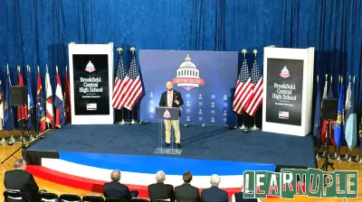 Department of Education assembly at Brookfield high school rocks community