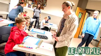 Education Students Spark Creativity in Young Learners Through Art