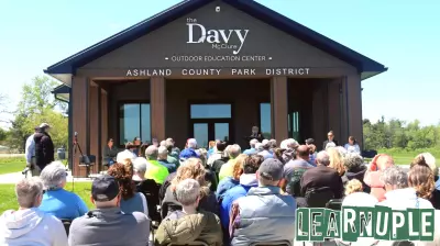Grand Opening of the Davy McClure Outdoor Education Center in Ashland