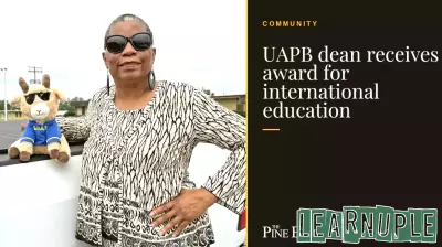 UAPB dean receives award for international education
